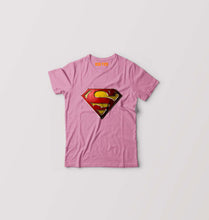 Load image into Gallery viewer, Superman Superhero Kids T-Shirt for Boy/Girl-Pink-Ektarfa.online
