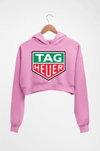Load image into Gallery viewer, TAG Heuer Crop HOODIE FOR WOMEN-Light Baby Pink-Ektarfa.online
