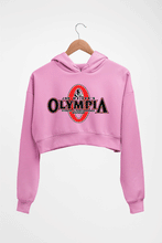 Load image into Gallery viewer, Olympia Crop HOODIE FOR WOMEN-Light Baby Pink-Ektarfa.online
