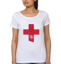 Load image into Gallery viewer, Daredevil T-Shirt for Women-White-Ektarfa.online
