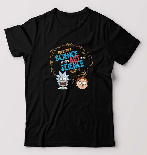 Rick and Morty T-Shirt for Men-Black-Ektarfa.online