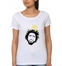 Load image into Gallery viewer, J. Cole T-Shirt for Women-White-Ektarfa.online
