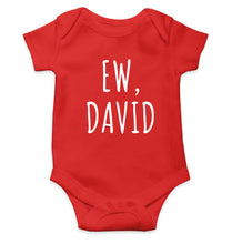 Load image into Gallery viewer, Schitts Creek EW David Kids Romper For Baby Boy/Girl-0-5 Months(18 Inches)-RED-Ektarfa.online
