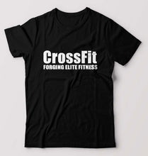 Load image into Gallery viewer, CrossFit T-Shirt for Men-Black-Ektarfa.online
