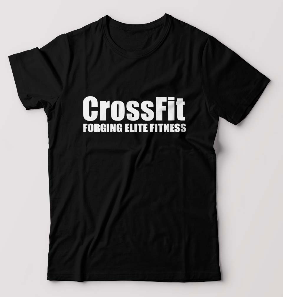 CrossFit T-Shirt for Men-Black-Ektarfa.online
