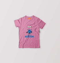Load image into Gallery viewer, Minion Kids T-Shirt for Boy/Girl-Pink-Ektarfa.online
