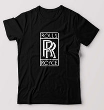 Load image into Gallery viewer, Rolls Royce T-Shirt for Men-Black-Ektarfa.online

