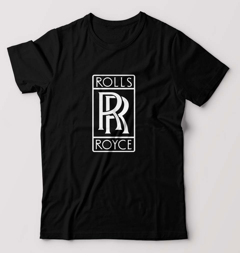 Rolls Royce T-Shirt for Men-Black-Ektarfa.online