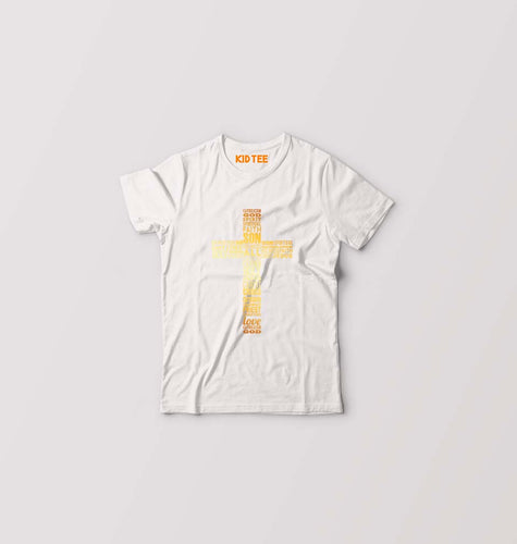 Christian Kids T-Shirt for Boy/Girl-White-Ektarfa.online