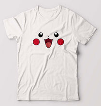 Load image into Gallery viewer, Pikachu T-Shirt for Men-White-Ektarfa.online
