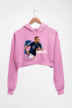 Load image into Gallery viewer, Kylian Mbappé Crop HOODIE FOR WOMEN-Light Baby Pink-Ektarfa.online
