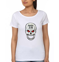 Load image into Gallery viewer, Stone Cold Steve Austin (WWE) T-Shirt for Women-White-Ektarfa.online
