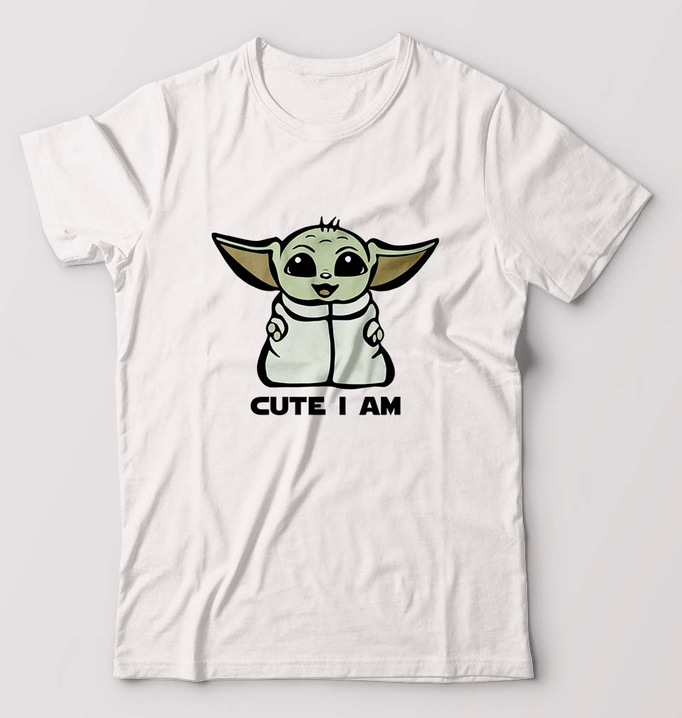 Yoda Star Wars T-Shirt for Men-White-Ektarfa.online