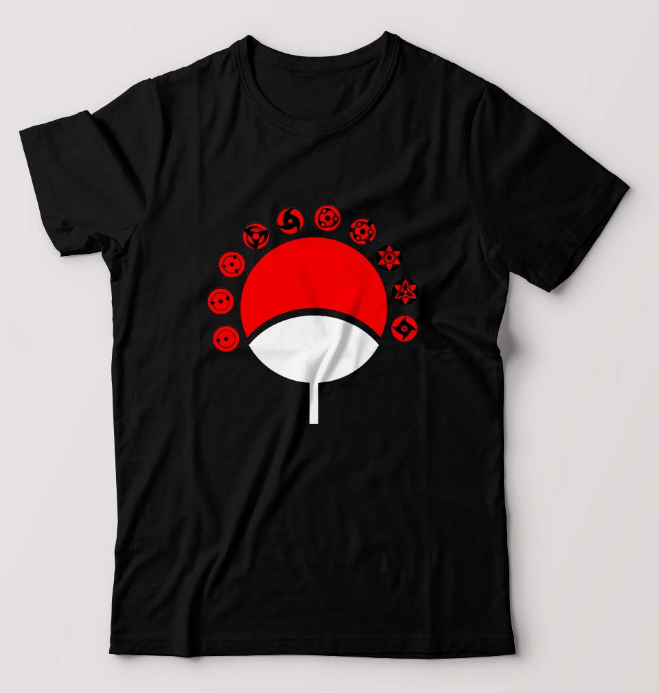 Sharingan T-Shirt for Men-Black-Ektarfa.online