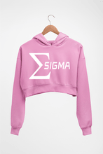 Load image into Gallery viewer, Sigma Crop HOODIE FOR WOMEN-Light Baby Pink-Ektarfa.online
