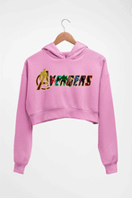 Load image into Gallery viewer, Avengers Crop HOODIE FOR WOMEN-Light Baby Pink-Ektarfa.online
