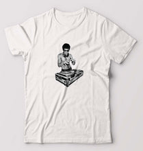 Load image into Gallery viewer, DJ Bruce Lee T-Shirt for Men-White-Ektarfa.online
