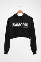 Load image into Gallery viewer, Sons Of Anarchy Samcro Crop HOODIE FOR WOMEN-Black-Ektarfa.online
