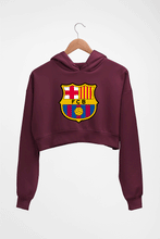 Load image into Gallery viewer, Barcelona HOODIE FOR WOMEN-Maroon-Ektarfa.online
