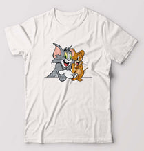 Load image into Gallery viewer, Tom and Jerry T-Shirt for Men-White-Ektarfa.online
