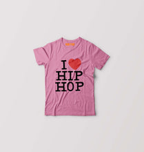 Load image into Gallery viewer, I Love Hip Hop Kids T-Shirt for Boy/Girl-Pink-Ektarfa.online

