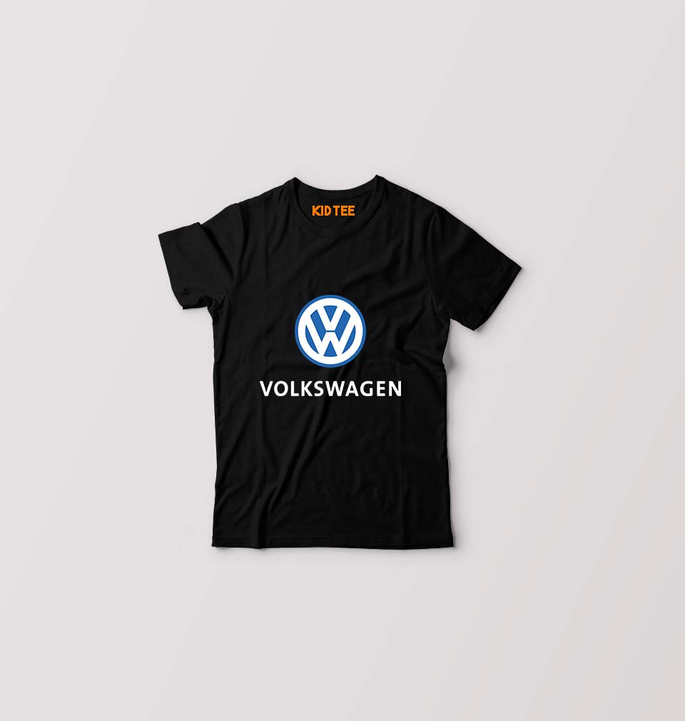 Volkswagen Kids T-Shirt for Boy/Girl-Black-Ektarfa.online