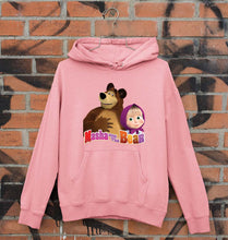 Load image into Gallery viewer, Masha and the Bear Unisex Hoodie for Men/Women-Light Pink-Ektarfa.online
