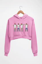 Load image into Gallery viewer, Hip Hop Style Crop HOODIE FOR WOMEN-Light Baby Pink-Ektarfa.online
