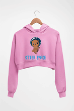 Load image into Gallery viewer, Space Crop HOODIE FOR WOMEN-Light Baby Pink-Ektarfa.online
