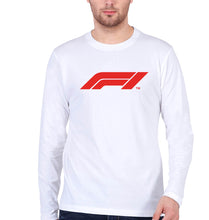 Load image into Gallery viewer, Formula 1(F1) Full Sleeves T-Shirt for Men-White-Ektarfa.online
