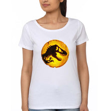 Load image into Gallery viewer, Jurassic World T-Shirt for Women-White-Ektarfa.online
