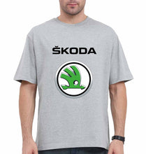 Load image into Gallery viewer, Skoda Oversized T-Shirt for Men-Grey-Ektarfa.online
