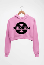 Load image into Gallery viewer, X-Men Crop HOODIE FOR WOMEN-Light Baby Pink-Ektarfa.online
