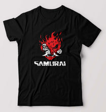 Load image into Gallery viewer, Cyberpunk Samurai T-Shirt for Men-Black-Ektarfa.online
