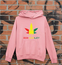 Load image into Gallery viewer, Bob Marley Weed Unisex Hoodie for Men/Women-Light Pink-Ektarfa.online
