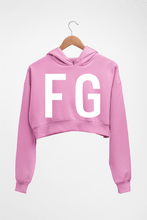 Load image into Gallery viewer, Fear of God Crop HOODIE FOR WOMEN-Light Baby Pink-Ektarfa.online
