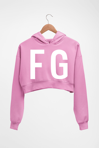 Fear of God Crop HOODIE FOR WOMEN-Light Baby Pink-Ektarfa.online