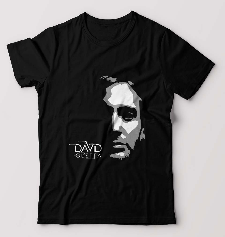 David Guetta T-Shirt for Men-Black-Ektarfa.online