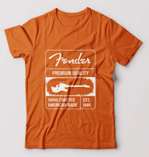 Load image into Gallery viewer, Fender T-Shirt for Men-Orange-Ektarfa.online

