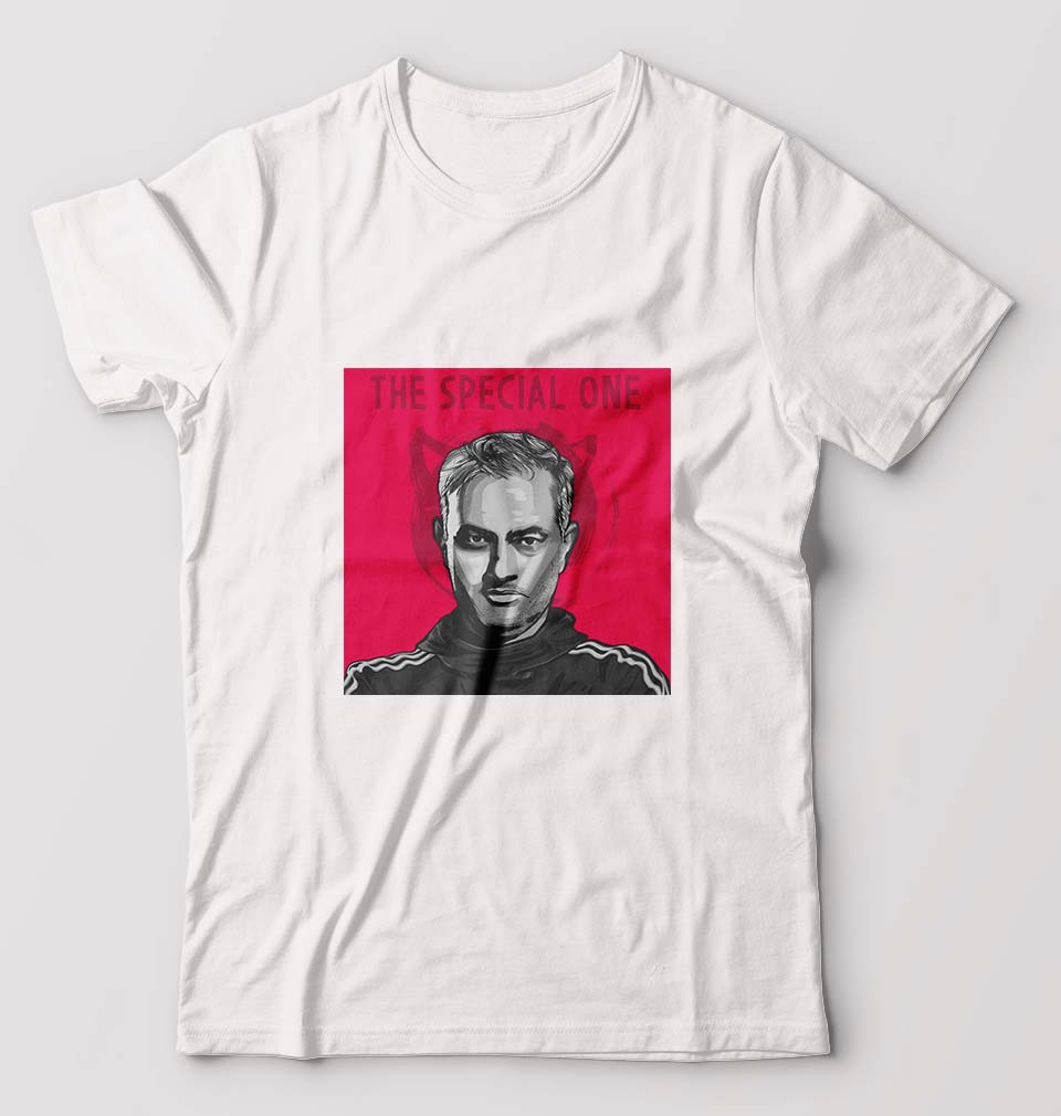José Mourinho T-Shirt for Men-White-Ektarfa.online