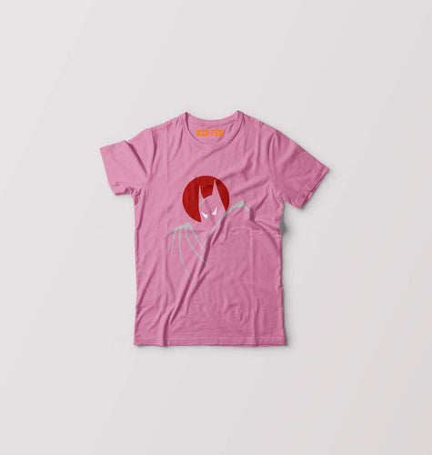 Batman Men Kids T-Shirt for Boy/Girl-Pink-Ektarfa.online