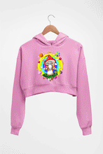 Load image into Gallery viewer, Mushroom Crop HOODIE FOR WOMEN-Light Baby Pink-Ektarfa.online
