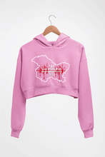 Load image into Gallery viewer, The Kashmir Files Crop HOODIE FOR WOMEN-Light Baby Pink-Ektarfa.online
