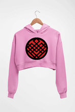 Load image into Gallery viewer, Shang-Chi Crop HOODIE FOR WOMEN-Light Baby Pink-Ektarfa.online
