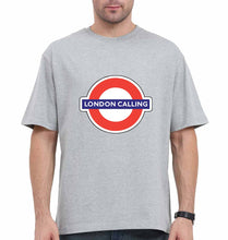 Load image into Gallery viewer, London Calling Oversized T-Shirt for Men-Grey-Ektarfa.online
