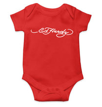 Load image into Gallery viewer, Ed Hardy Kids Romper For Baby Boy/Girl-0-5 Months(18 Inches)-RED-Ektarfa.online
