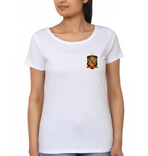 Load image into Gallery viewer, Spain Football T-Shirt for Women-White-Ektarfa.online
