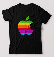 Load image into Gallery viewer, Steve Jobs Apple T-Shirt for Men-Black-Ektarfa.online
