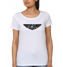 Load image into Gallery viewer, Top Gun T-Shirt for Women-White-Ektarfa.online
