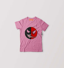 Load image into Gallery viewer, Venom VS Spiderman Kids T-Shirt for Boy/Girl-Pink-Ektarfa.online
